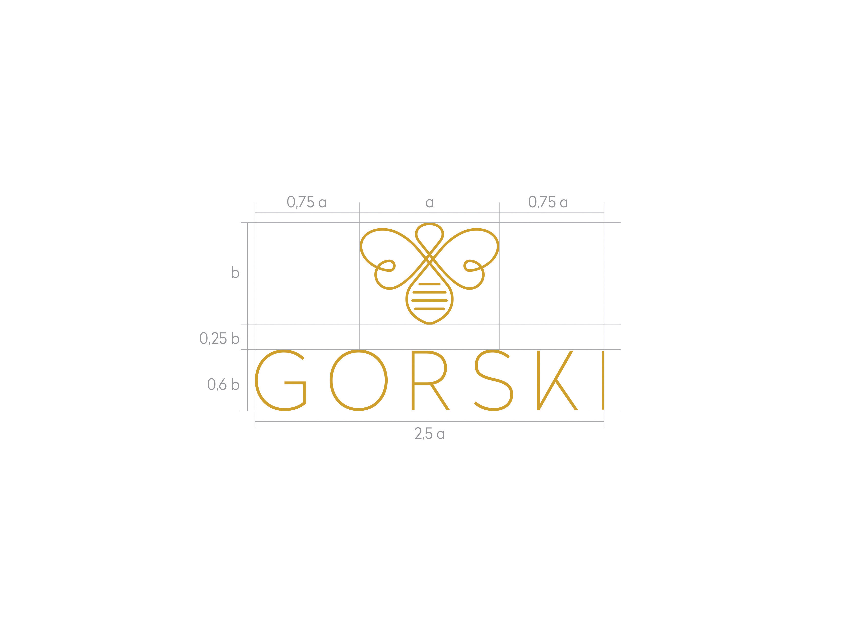  GORSKI蜂蜜标志设计
