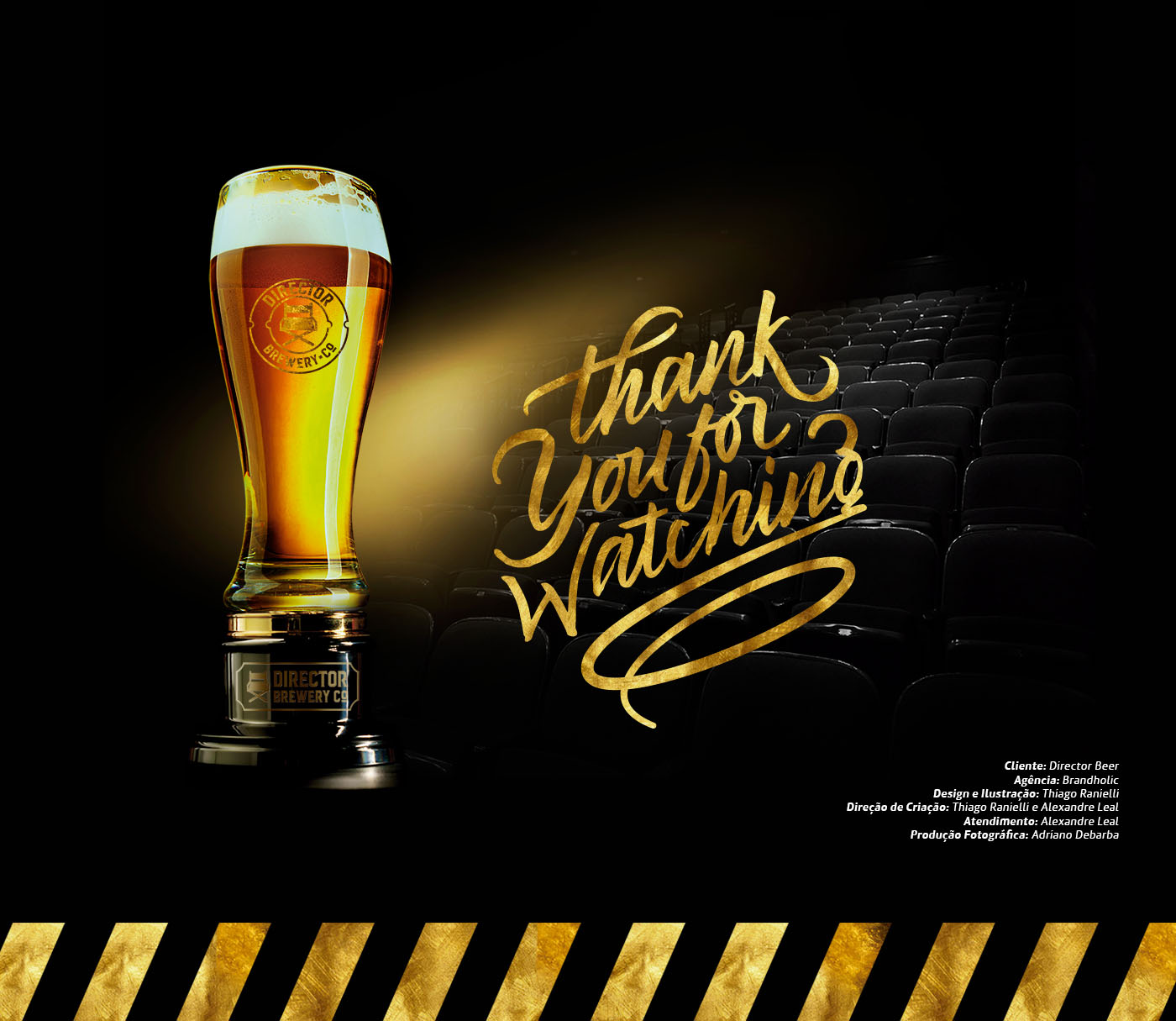 巴西啤酒海报