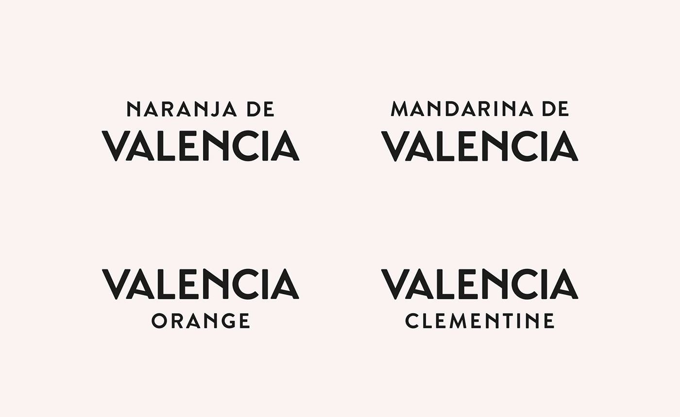 西班牙柑橘品牌标准字
