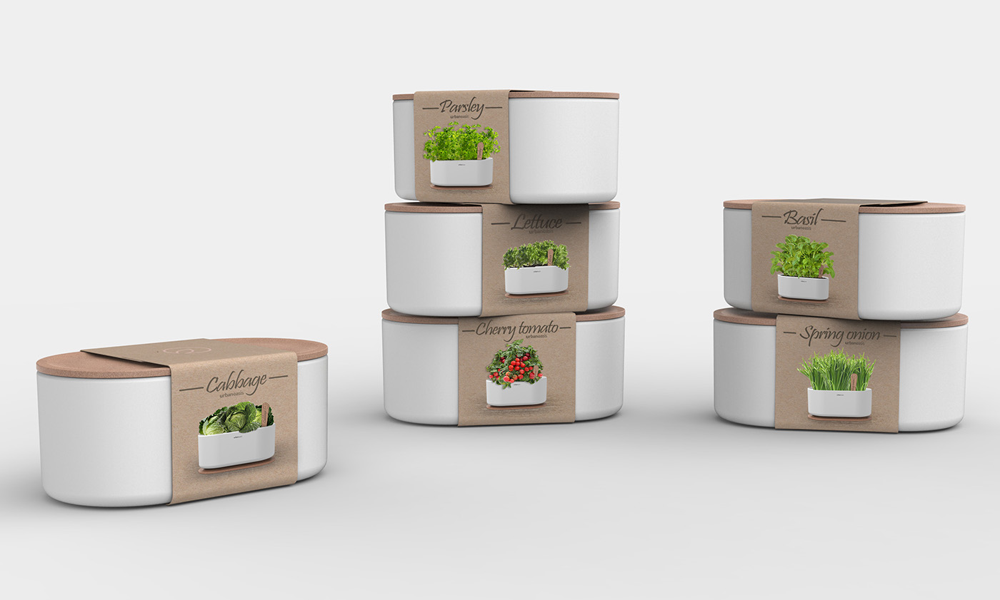 蔬菜工具盒创意包装设计