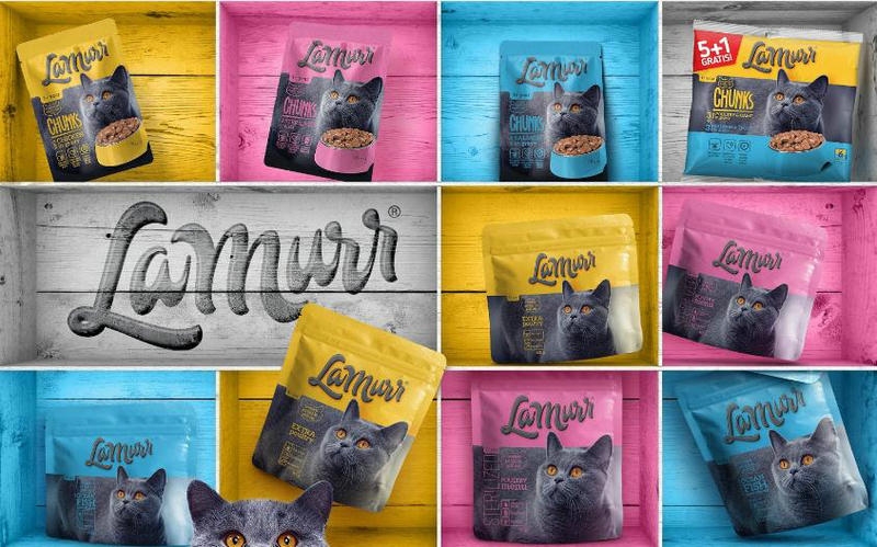自爱猫粮的品牌和包装设计！