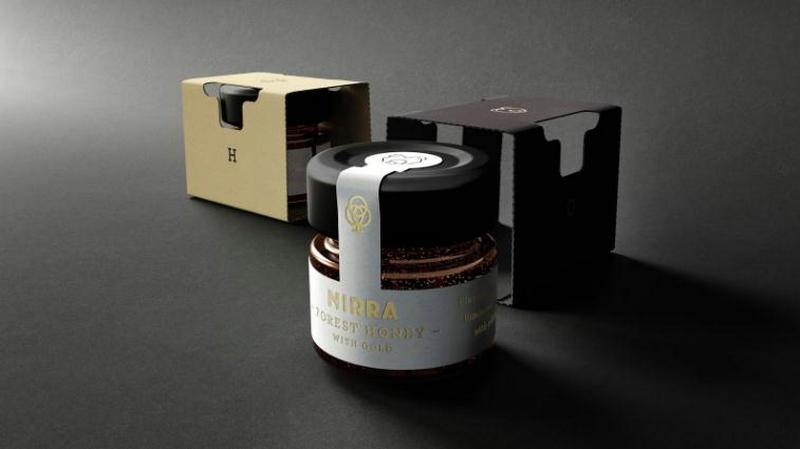 Nirra蜂蜜公司的蜂蜜礼品盒包装设计