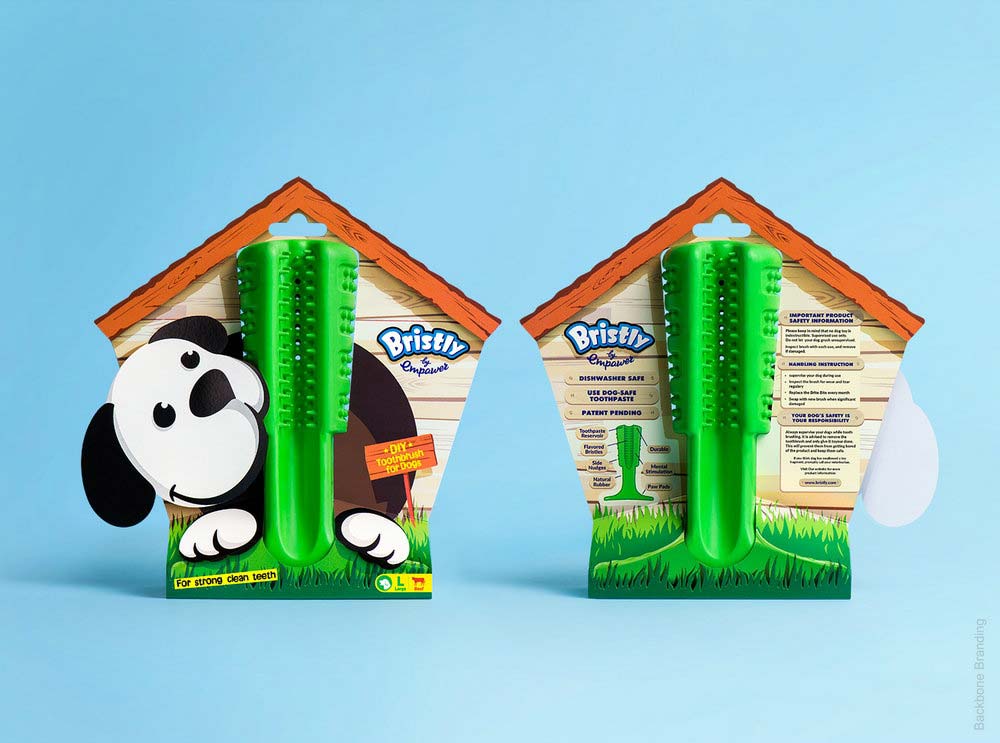 宠物狗牙刷牙膏包装设计